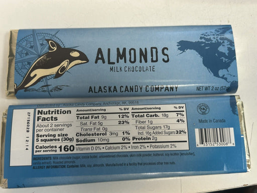 Almonds Milk Chocolate Bar FOOD / CHOCOLATE