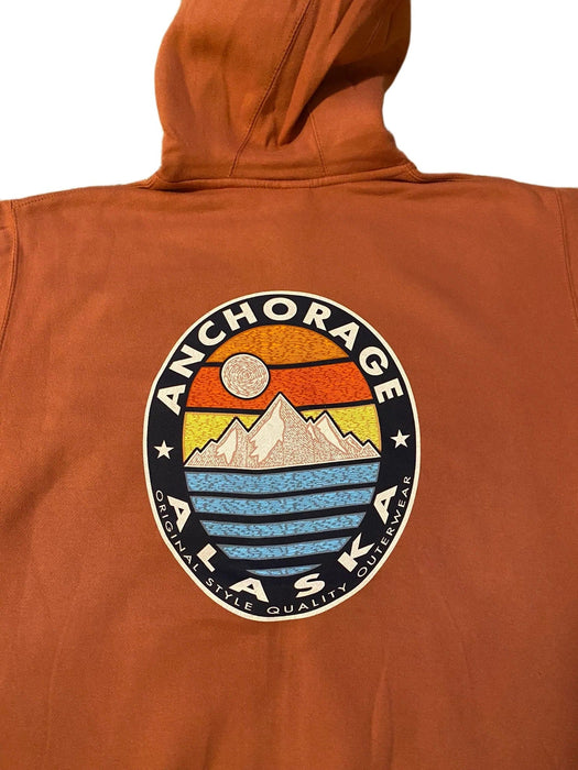Along the Line Mountain Anchorage, Full Zip Hoodie SOFT GOODS / S-SHIRTS