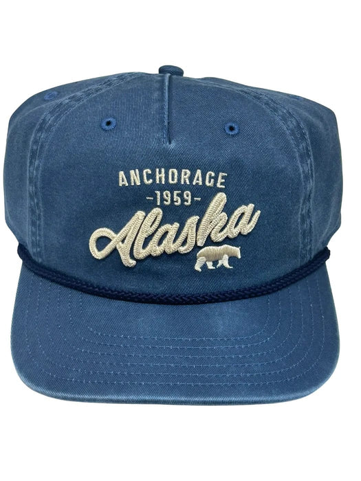 Anchorage 1959  Bear Rope Baseball Hat WEARABLES / BASEBALL HATS