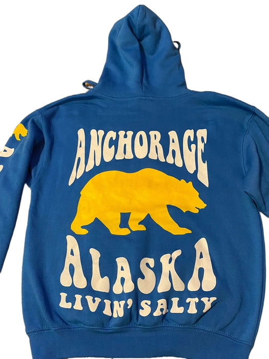 Anchorage Bear Livin Salty, Pull over Hoodie SOFT GOODS / S-SHIRTS