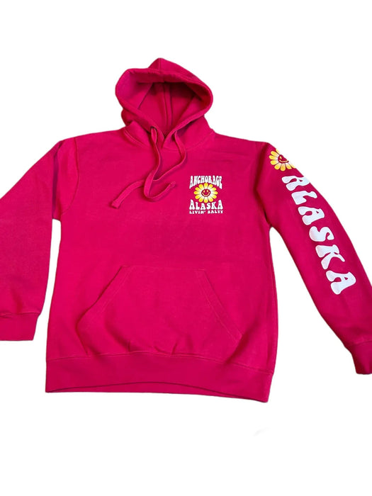 Anchorage Livin Salty Smiley Flower, Hoodie SOFT GOODS / S-SHIRTS