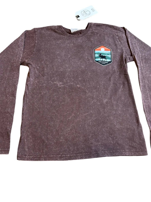 Anchorage Moose, Acid Wash Long sleeve Shirt SOFT GOODS / LONG SLEEVES