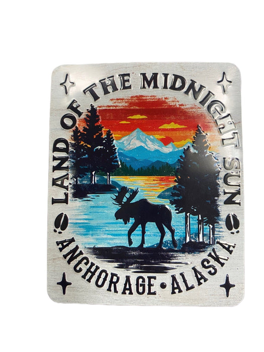 Anchorage Moose Sunset, Magnet COLLECTIBLES / MAGNETS