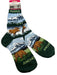 Anchorage Mountain, Adult Sock WEARABLES / SOCKS