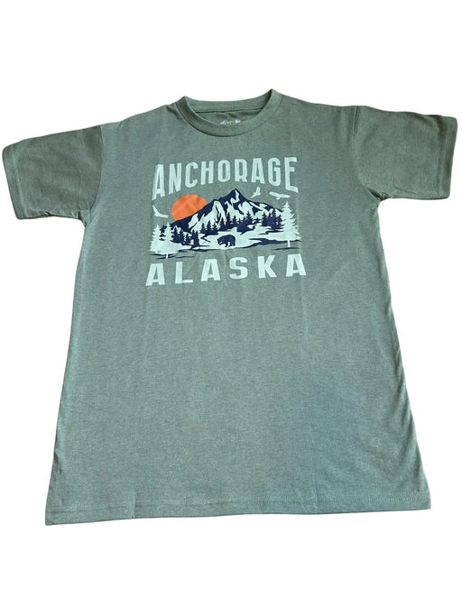 Anchorage Mountain, Heather T-shirt SOFT GOODS / T-SHIRT