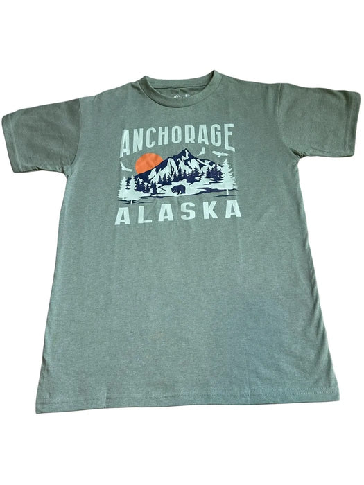 Anchorage Mountain, Heather T-shirt SOFT GOODS / T-SHIRT