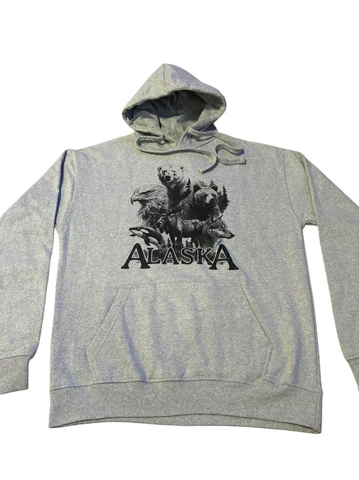 Animal Collage, Adult Hoodie SOFT GOODS / S-SHIRTS