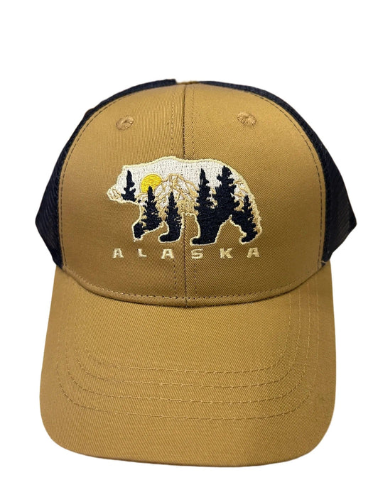 Bear Color Landscape, Trucker Hat WEARABLES / BASEBALL HATS