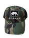 Bear Patch Camo Trucker Hat WEARABLES / BASEBALL HATS