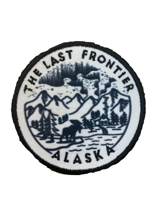 Black and White Last Frontier, Woven Patch COLLECTIBLES / PATCHES