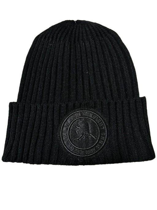 Black on Black State Patch, Winter Hat WEARABLES / WINTER HATS