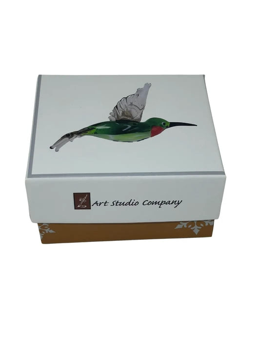 Blown Glass Humming Bird, Ornament COLLECTIBLES / ORNAMENTS