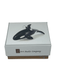 Blown Glass Orca, Ornament COLLECTIBLES / ORNAMENTS
