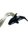 Blown Glass Orca, Ornament COLLECTIBLES / ORNAMENTS