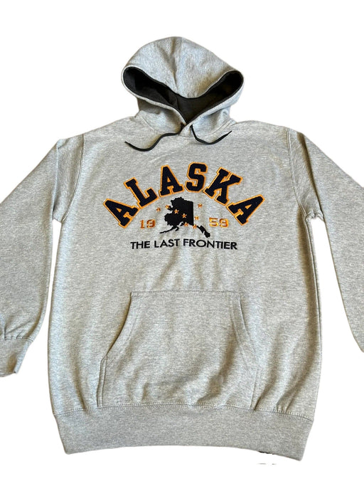 Chenille Applique Letter, Embroidered Hoodie SOFT GOODS / S-SHIRTS