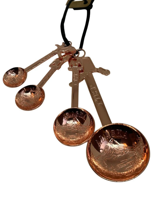 Copper Alaska Wild life, Measuring Spoons KITCHEN / ACCESSORIES