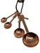 Copper Alaska Wild life, Measuring Spoons KITCHEN / ACCESSORIES
