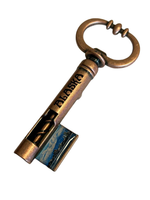 Copper Key Cork screw and Bottle Opener Magnet COLLECTIBLES / MAGNETS