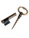 Copper Key Cork screw and Bottle Opener Magnet COLLECTIBLES / MAGNETS