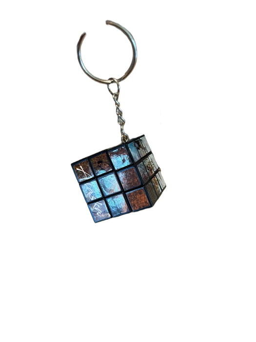 Puzzle Cube Keychain