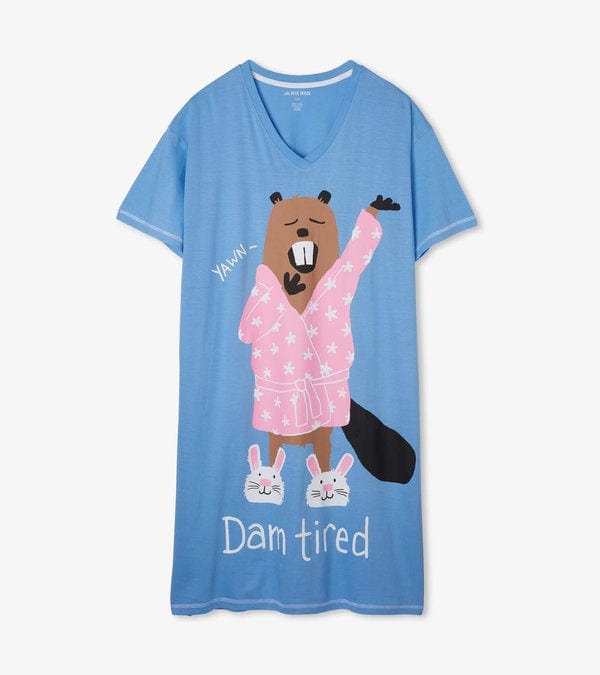 Dam Tired Women's Sleepshirt Soft goods/ SleepShirts