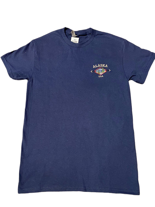 Diamond Path Left Chest Mountain, T-shirt SOFT GOODS / T-SHIRT
