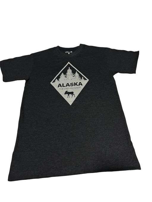 Diamond Tree Moose, Black Heather T-shirt SOFT GOODS / T-SHIRT