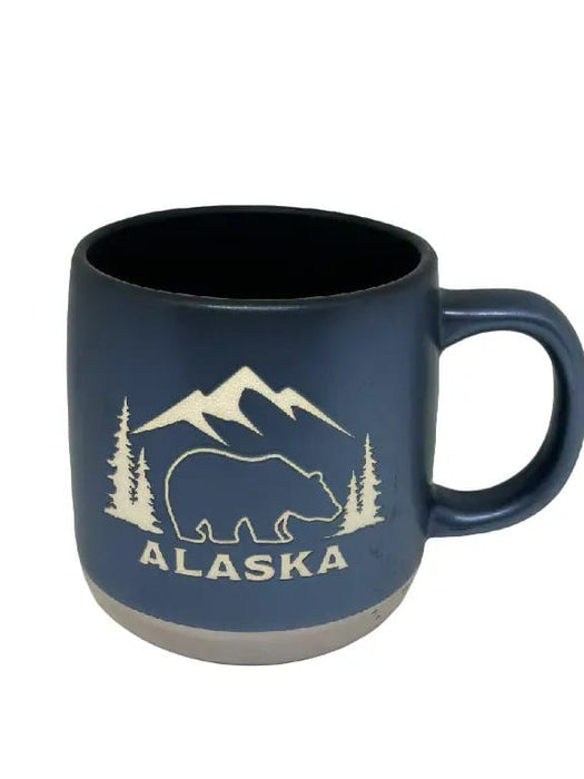 Electroplated Matte Etched Bear, Mug KITCHEN / MUGS, ASSORTED