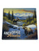 Embossed Anchorage Moose & Bear, Coaster KITCHEN / COASTERS