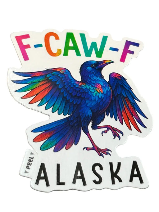 F-Caw-F Raven Sticker COLLECTIBLES / STICKERS