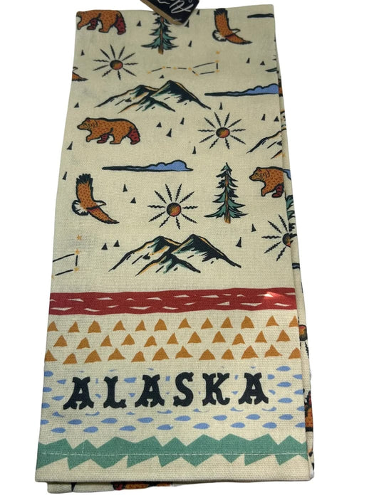 Feeling Folksy Alaska Kitchen Towel Kitchen/Towel & Hot Pads