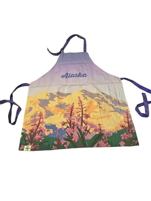 Fireweed mountain Alaska Apron Kitchen/ Apron