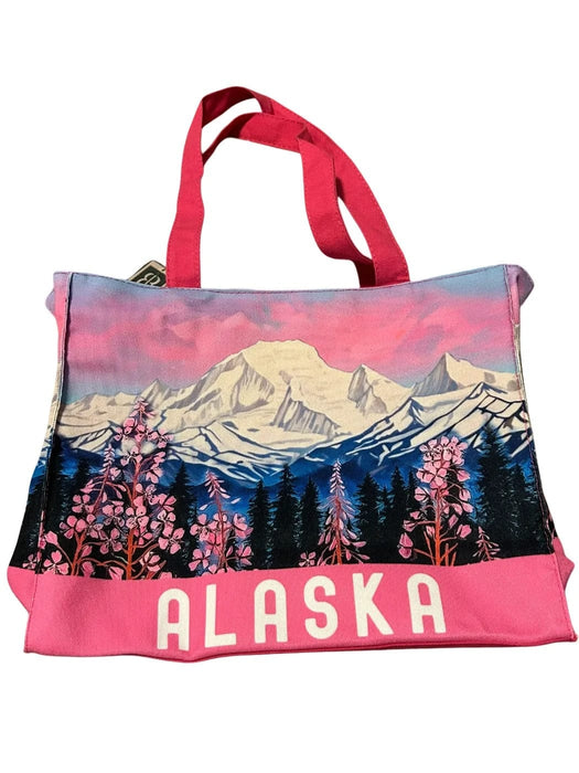 Fireweed Mountain, Tote Bag TRAVEL / TOTES & BAGS