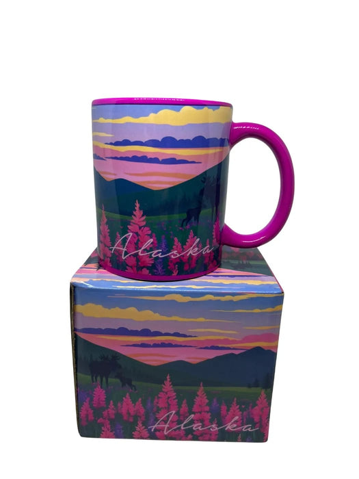 Floral Sunset Boxed Mug KITCHEN / MUGS, BOXED