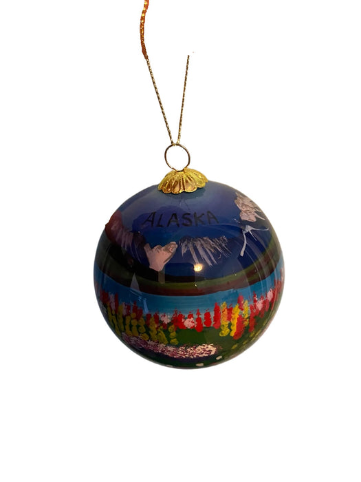 Mount Flower Glass Ball, Ornament