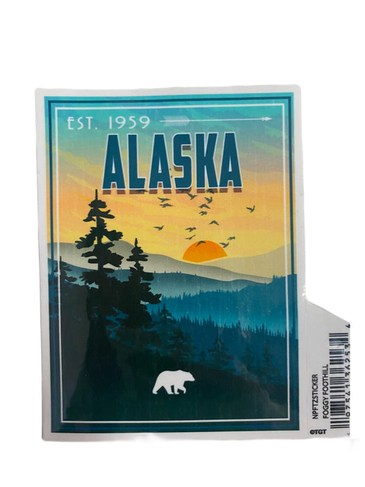 Foggy Foothill Midnight Sun Sticker COLLECTIBLES / STICKERS