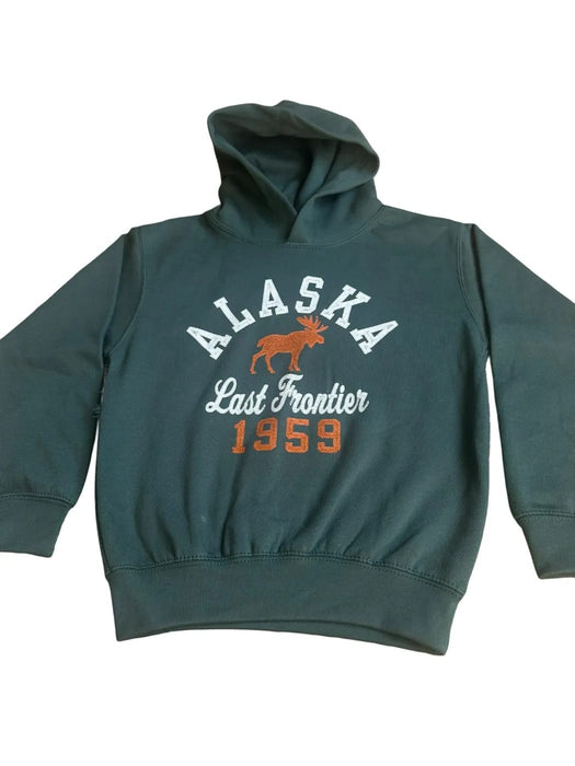 Force Field Moose, Applique Youth Hoodie Kids / Sweatshirt