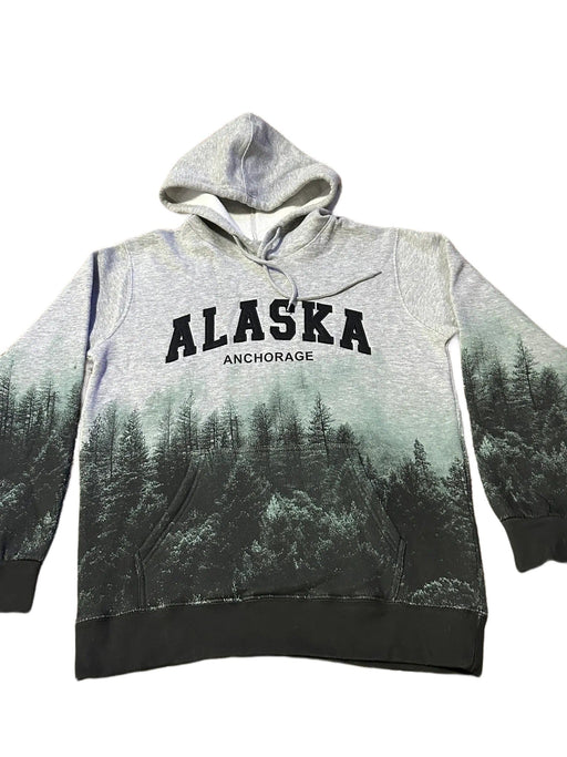 Forest Print, Anchorage Pull over Hoodie SOFT GOODS / S-SHIRTS