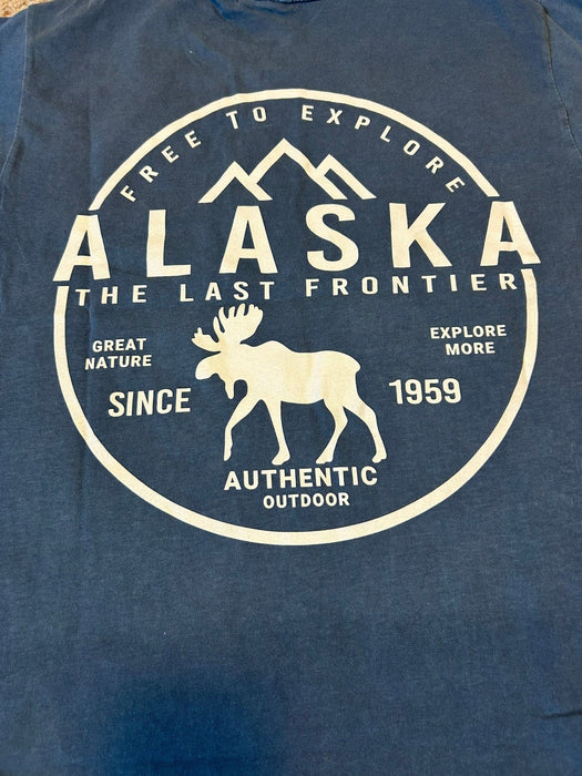 Free to Explore Moose Mt, Adult T-shirt SOFT GOODS / T-SHIRT