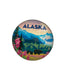 Glacier Spring Bear, Glass Dome Magnet COLLECTIBLES / MAGNETS