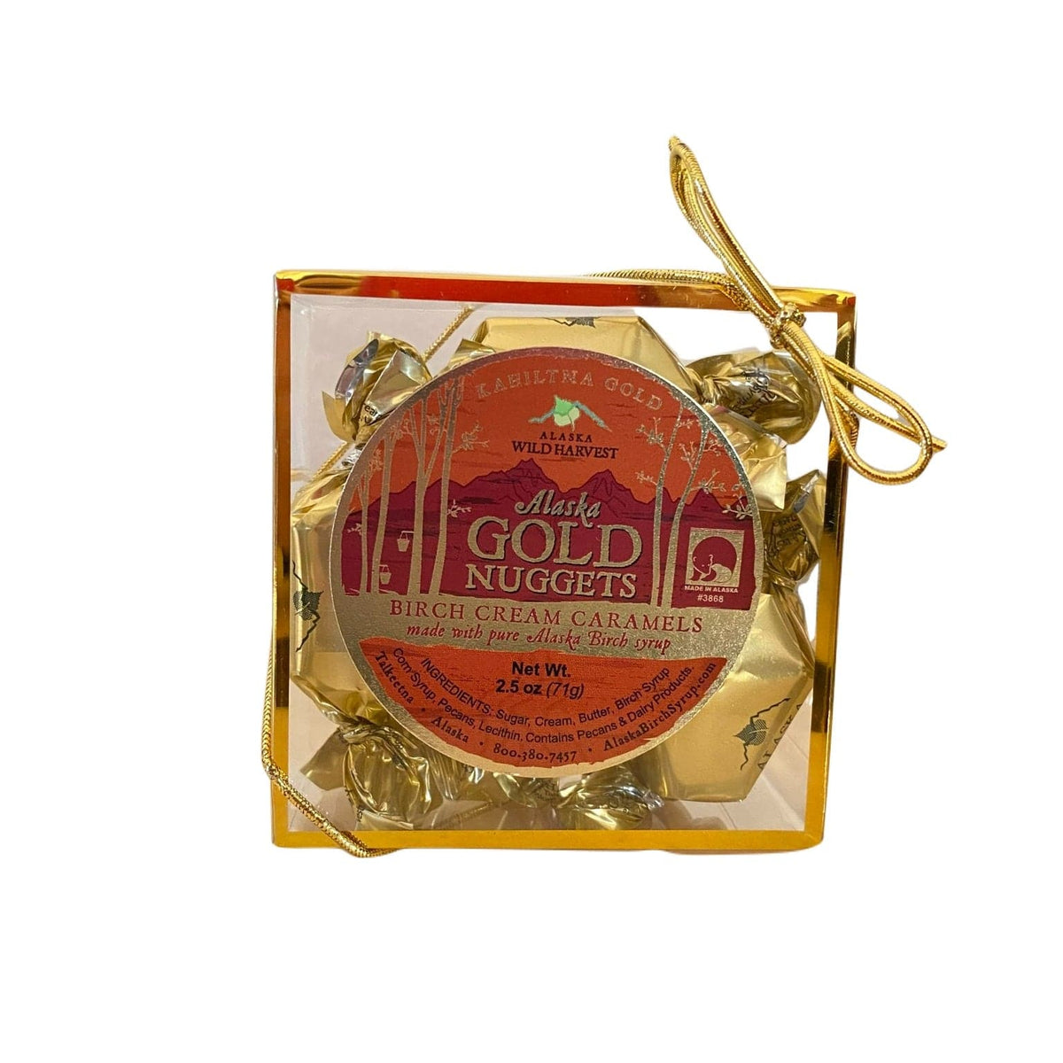 Gold Nugget Birch Cream Caramel 2.5 oz — Polar Bear Gifts