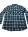Green Flannel Button Up Shirt SOFT GOODS / LONG SLEEVES