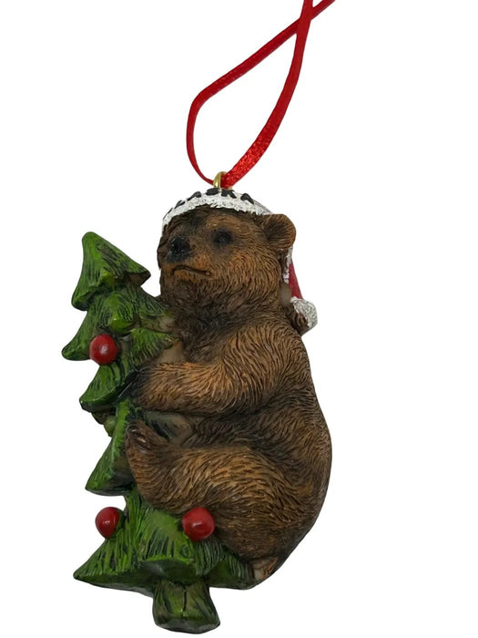 Grizzly on Christmas Tree, Ornament COLLECTIBLES / ORNAMENTS