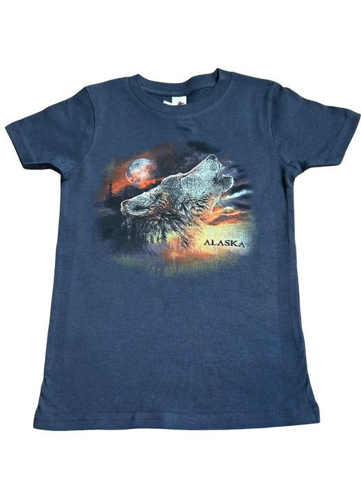 Hallu Wolf Moon, Youth T-shirt SOFT GOODS / KIDS