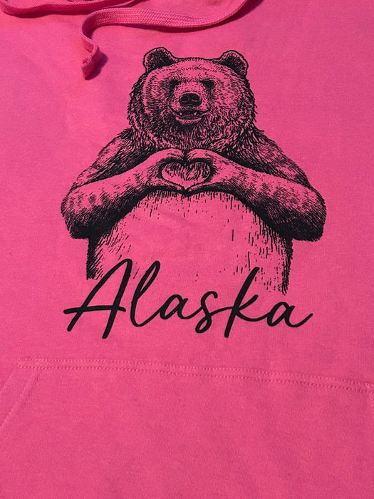Heart Bear , Adult Hoodie SOFT GOODS / S-SHIRTS