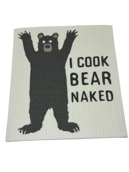 I Cook Bear Naked, Eco Cloth kitchen/Eco Cloth