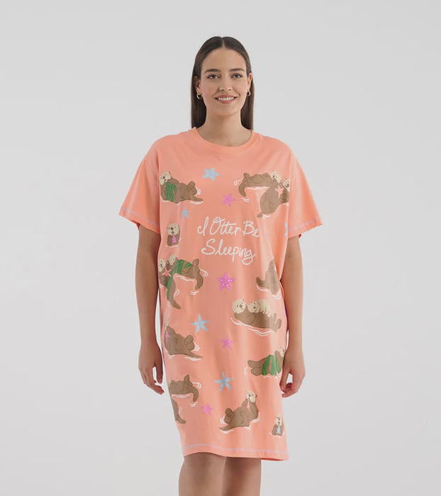 I Otter Be Sleeping SleepShirt Soft goods/ SleepShirts