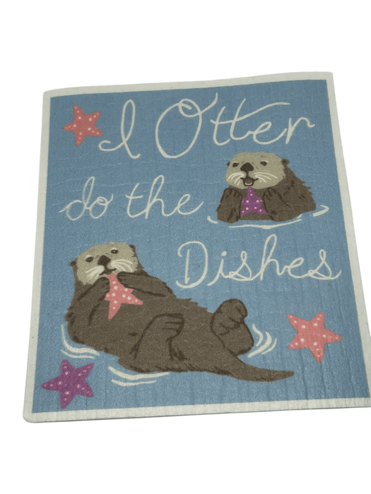 I Otter Do the Dishes, Eco Cloth kitchen/Eco Cloth