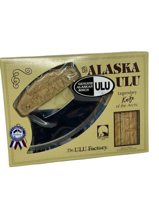 Inupiat Birch Roaming Moose, Ulu ULU