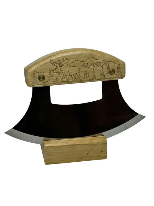 Inupiat Birch Roaming Moose, Ulu ULU